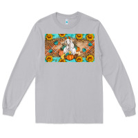 Moon Dust Goat Family Fall Pumpkins Long Sleeve Tee - Artiststas