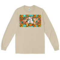 Mushroom Goat Family Fall Pumpkins Long Sleeve Tee - Artiststas
