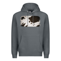 Rock Cowhide Black and White Brush Strokes Background Premium Hoodie - Jasminsmagicworld