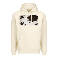 Tofu Cowhide Black and White Brush Strokes Background Premium Hoodie - Jasminsmagicworld