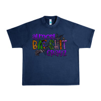 Navy almost bat shit crayz Urban Heavy Tee - SublimationCraftShop