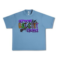 Pebble Blue almost bat shit crayz Urban Heavy Tee - SublimationCraftShop