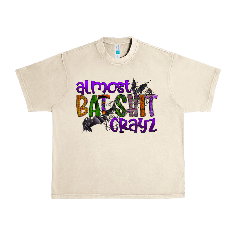 Almost Bat Shit Crayz Urban Heavy Tee by SublimationCraftShop | Teevron