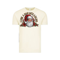 Vintage Arctic i love a man with a bearo Vintage Tee - CowhideDigitalArt
