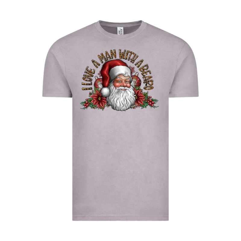 I Love A Man With A Bearo Vintage Tee by CowhideDigitalArt | Teevron
