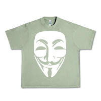 Oil Green anonymous misteryous Urban Heavy Tee - artisFamous