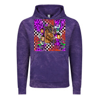 Cloud Purple halloween horse Vintage Hoodie - BarkalooDesign