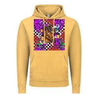 Vintage Mustard halloween horse Vintage Hoodie - BarkalooDesign