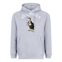 Heather Grey Vultures Heavyweight Hoodie - Bettercallsaul