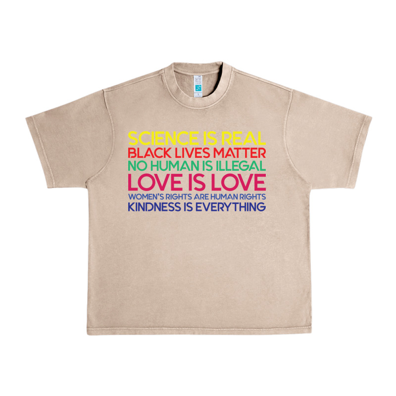 Anti Trump Science Is Real Black Lives Matter T Shirt Urban Heavy Tee by artisFamous | Teevron