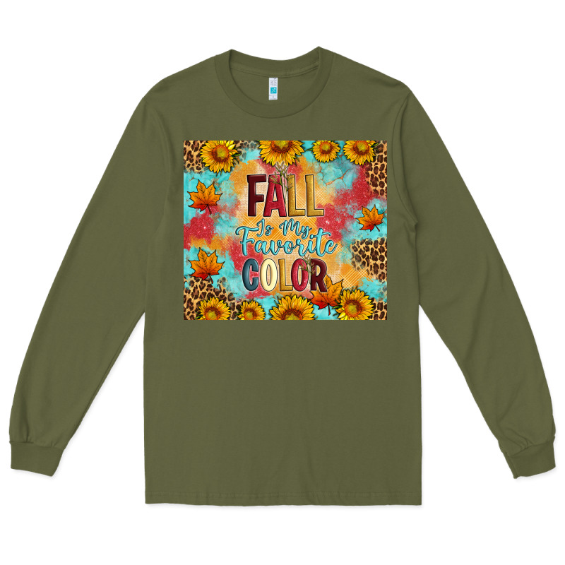Fall Is My Favorite Color Tumbler Long Sleeve Tee by Artiststas | Teevron