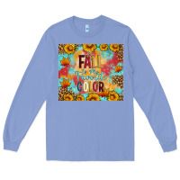 Colony Blue Fall is my favorite color tumbler Long Sleeve Tee - Artiststas