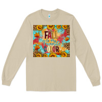 Mushroom Fall is my favorite color tumbler Long Sleeve Tee - Artiststas