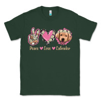 Sports Green Peace Love Labrador Classic Tee - Jasminsmagicworld
