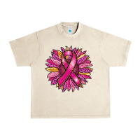 Sandshell breast cancer sunflower Urban Heavy Tee - RanaPortraitStore