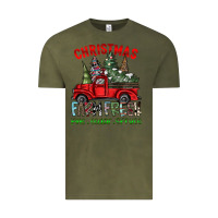 Vintage Olive christmas farm fresh Vintage Tee - CowhideDigitalArt