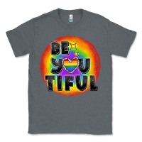 Charcoal Heather Be you tiful pride Classic Tee - FaDigitalArtStudio