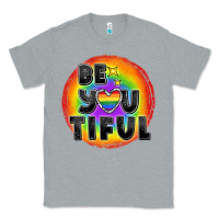 Heather Grey Be you tiful pride Classic Tee - FaDigitalArtStudio