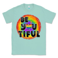 Seafoam Be you tiful pride Classic Tee - FaDigitalArtStudio