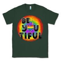 Sports Green Be you tiful pride Classic Tee - FaDigitalArtStudio