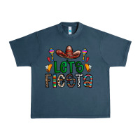 Midnight Navy fiesta Urban Heavy Tee - CowhideDigitalArt