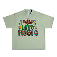 Oil Green fiesta Urban Heavy Tee - CowhideDigitalArt