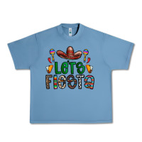 Pebble Blue fiesta Urban Heavy Tee - CowhideDigitalArt