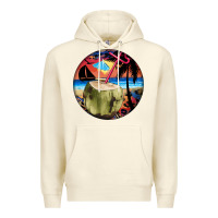 Sandshell coconut drink colorful leopard Premium Hoodie - BarkalooDesign