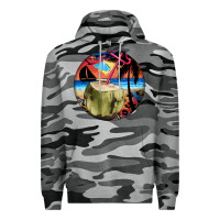 Slate Camo coconut drink colorful leopard Premium Hoodie - BarkalooDesign