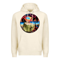 Tofu coconut drink colorful leopard Premium Hoodie - BarkalooDesign