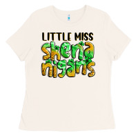 Bone little miss shenanigans St. Patrick's Ladies Tee - LillyAllenDesigns