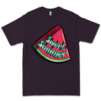 Plum sweet summer watermelon 1 Premium Tee - BundleAndBundleShop