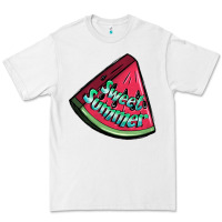 White sweet summer watermelon 1 Premium Tee - BundleAndBundleShop