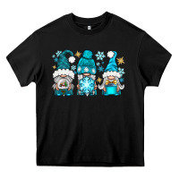 Black winter gnomies Heavy Core Tee - BundleAndBundleShop