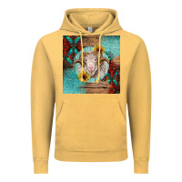 Vintage Mustard western merino Vintage Hoodie - BarkalooDesign