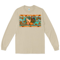Mushroom Fall coop animals pumpkin Long Sleeve Tee - Artiststas