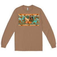 Toasted Coconut Fall coop animals pumpkin Long Sleeve Tee - Artiststas