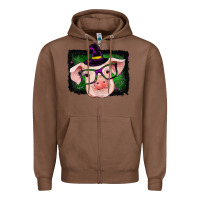 Chestnut pig halloween Zipper Hoodie - RanaPortraitStore