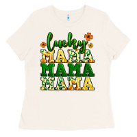 Bone lucky mama mama mama  St. Patrick's Ladies Tee - LillyAllenDesigns