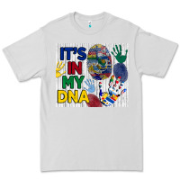 Dove Grey it's in my dna tumbler Premium Tee - BundleAndBundleShop