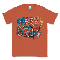 Copper Party in the USA Classic Tee - FaDigitalArtStudio