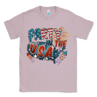 Lilac Party in the USA Classic Tee - FaDigitalArtStudio
