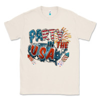 Natural Party in the USA Classic Tee - FaDigitalArtStudio