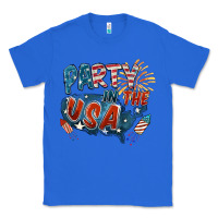 True Royal Party in the USA Classic Tee - FaDigitalArtStudio