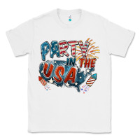 White Party in the USA Classic Tee - FaDigitalArtStudio
