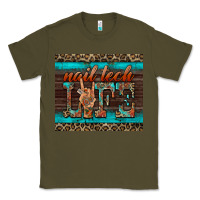 Army Green nail tech life Classic Tee - BarkalooDesign