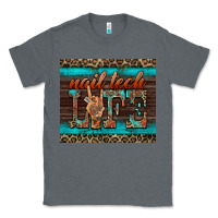 Charcoal Heather nail tech life Classic Tee - BarkalooDesign