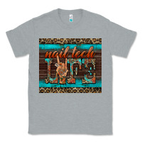 Heather Grey nail tech life Classic Tee - BarkalooDesign