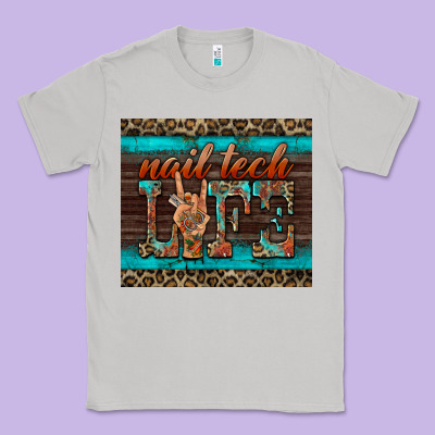 Nail Tech Life Classic Tee Designed By Barkaloodesign