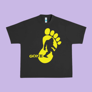 Bigfoot Urban Heavy Tee Designed By Artisfamous